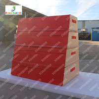 ZONWINXIN usine approvisionnement boîte de saut gymnastique pommeau cheval saut équipement d'exercice trapèze 4 Section mousse voûte boîte