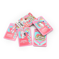 Impression personnalisée de cartes de jeux de société pour matériel papier de taille standard pour une utilisation en classe, emballage personnalisé en boîte papier directe