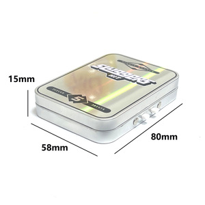 Lật lên trẻ em khóa sắt hộp kim loại bao bì hộp sắt 5-Pack Hộp Thuốc Lá tùy chỉnh bán buôn - Product Image 1