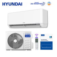 Climatiseur split à inverter HYUNDAI 12000 BTU R32 mural, pompe à chaleur, refroidissement et chauffage, économie d'énergie électrique A++