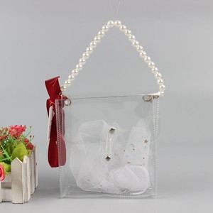 PVC nhựa trong suốt <span class=keywords><strong>Tote</strong></span> Túi ngọc trai với bao bì tay Quà tặng đám cưới đám cưới Túi Quà Tặng di động - Product Image 3