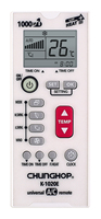 Télécommande universelle AC CHUNGHOP K-1020E 1000 en 1 pour climatiseur
