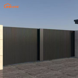 <span class=keywords><strong>Portail</strong></span> coulissant motorisé JHR avec photocellule de sécurité, nouveau design cantilever bronze, <span class=keywords><strong>portail</strong></span> électrique en aluminium pour applications hôtelières - Product Image 1