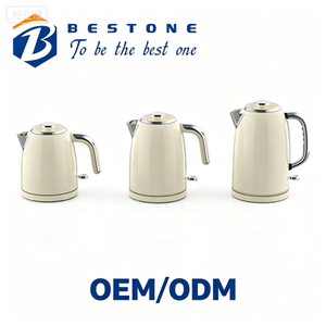 BESTONE Retro Breakfast <b>Set</b> 13 type Electric <b>Toaster</b> <b>Kettle</b> Blender Household Appliance OEM ODM - Product Image 2