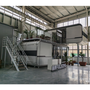 บ้านแคปซูลอวกาศดีไซน์ใหม่ปี 2026 <span class=keywords><strong>แบบ</strong></span>สองชั้น <span class=keywords><strong>3</strong></span> ห้องนอน โรงแรมเคลื่อนที่ ราคาโรงงาน บ้านคอนเทนเนอร์ ขายดี - Product Image 1