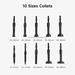 Podofo 16Pcs Blind Hole Collet Bearing Race Seal <b>Puller</b> Extractor Slide Hammer Pilot Insert Internal Bearing Removal Tool Set - Product Image 4