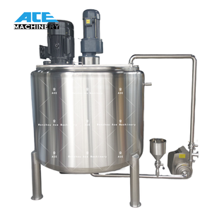 Máquina para Hacer Betún para Zapatos de 200L, Mezcladora Emulsionante al Vacío - Product Image 6