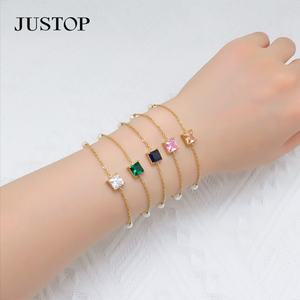 Pulsera personalizable de acero inoxidable para mujer, vintage, respetuosa con el medio ambiente, con diseño de moda - Product Image 4