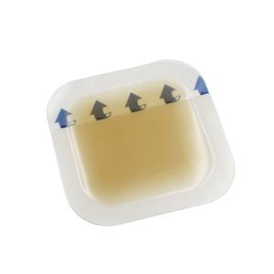 แผ่นแปะแผลที่มีกาวในตัว4 "x 4" แบบบางพิเศษแผ่นแปะแผลที่ไหลออกมาเบาดูดซับได้ดีปราศจากเชื้อ - Product Image 1