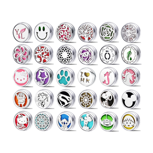 15mm Mini Thép không gỉ từ hương liệu khuếch tán clip cho mặt nạ hoặc pin Trâm | tinh dầu khử mùi & thông gió - Product Image 1