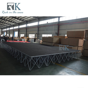 Durable <b>Platform</b> <b>Stage</b> Portable Firm Quick Install <b>Stage</b> <b>Platform</b> for Events - Product Image 4