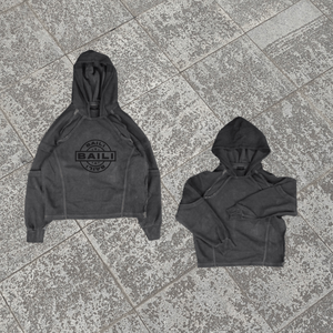 Sudadera con Capucha de Estilo Urbano, Holgada, Lavada, Vintage, Ecológica, de Algodón Americano, con Hombros Caídos, para Hombre, al por Mayor - Product Image 1