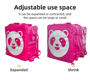 กระเป๋าส่งอาหารแบบเร็วพิเศษสำหรับ Extra Largerider ปี 2024 สำหรับ Doordash, Wolt, Glovo, Foodpanda - Product Image 5