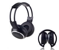 Casque sans fil HIFI Silent Disco supra-auriculaire pour yoga, fête, réunion, examen avec batterie AAA, design pliable INDA RF2008 en gros