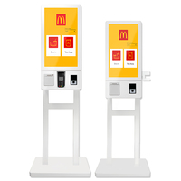 Bornes de commande pour restaurant, kiosque de commande automatique, scanner, imprimante, libre-service, paiement Android, kiosque de paiement, machine de paiement, UE