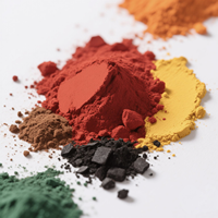 Colorants plastiques coréens en oxyde de fer rouge, 130 190, pour colour master