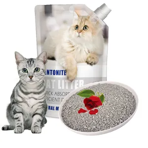 1-3,5 мм OEM/ODM сильный комбентонитовый наполнитель для кошачьего туалета, оптовая продажа, Лидер продаж, продажа песочных кошек