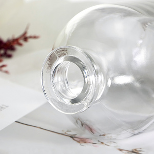 Trong Kho Sang Trọng 500Ml Rõ Ràng <span class=keywords><strong>Glass</strong></span> Reed Nước Hoa Khuếch Tán Tinh Dầu Hương Liệu Hương Thơm Khuếch Tán Chai Rỗng - Product Image 2