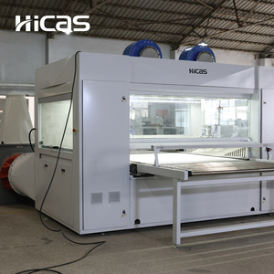 Machine de pulvérisation de portes en bois à 5 axes HICAS HC-SPM1300, 8 pistolets IWATA, récupération de peinture à 80 %, CE EU EPR pour armoires de cuisine - Product Image 1
