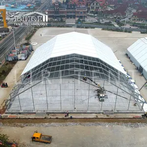 Tendone di musica di concerto della tenda di eventi del poligono di alluminio enorme 50x60m da vendere