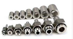 מחבר צינורות הידראולי מסוג VALLOK, ישר, 45 ו-90 מעלות, נקבה/זכר, שרוול, חיבור צינור, בנג'ו, לחיצה, מסתובב, צינורות - Product Image 2