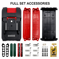 Kit de coque de batterie au lithium 21700 5S avec affichage de l'indicateur de puissance, compatible avec le boîtier de batterie des outils sans fil Makita 18V
