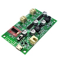 DC 5V 6W X 6W 2 canaux stéréo BT carte amplificateur alimenté par batterie au Lithium pour haut-parleurs haut-parleur boîte modifiée
