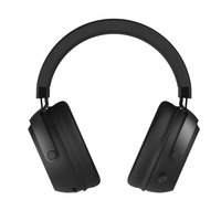 Casque de jeu sans fil Bluetooth réglable avec microphone, son stéréo, casque supra-auriculaire pour PC portable, certifié ROHS