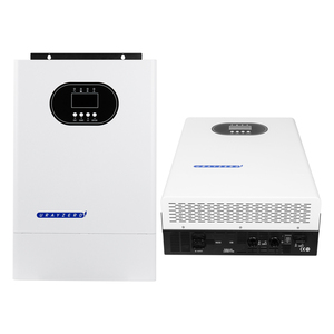 ระบบไฟฟ้าพลังงานแสงอาทิตย์แบบไฮบริดออฟกริดใหม่เอี่ยม 5KW 48VDC พร้อมระบบควบคุมการชาร์จ MPPT 5000W BMS ระบบไฟฟ้าเฟสเดียว - Product Image 3