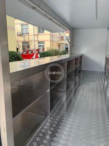 Remolque de Comida Móvil de 16 Pies de Largo para Venta Ambulante, Carrito de Gelato, Camión de Comida Halal y Vegano con Grandes Ventanas de Venta, en Venta en EE. UU. - Product Image 5