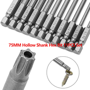 Juego <span class=keywords><strong>de</strong></span> Puntas <span class=keywords><strong>de</strong></span> Atornillador ALLUSE <span class=keywords><strong>de</strong></span> 1/4\", Aleación S2, Vástago Hexagonal, Magnético, Anti-Ejection, Acabado <span class=keywords><strong>de</strong></span> Acero Lijado, para Atornillador <span class=keywords><strong>de</strong></span> Impacto, Neumático, Bricolaje - Product Image 5