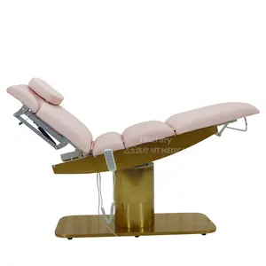 HOCHEY Esthetician Body Therapy Spa Salon Equipment 3/4 motors Lash Cosmetic Electric Spa Beauty Facial Massage Bed