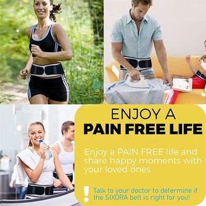 Sabuk pinggul wanita dan pria, sabuk pinggul wanita dan pria, meredakan sakit tulang punggung bawah dan kaki, sendi Anti selip dan Anti serabut - Product Image 6