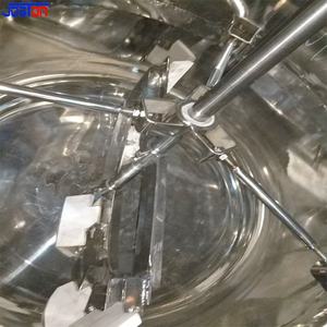 JOSTON SS316L 1000L蒸気加熱トマトペーストハニーフルーツジュース真空落下フィルムコンセントレーターエバポレーターマシン - Product Image 5