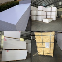 Lámina de Espuma de PVC Blanca, Lámina de Espuma de PVC de 18 mm y 3 mm, Láminas de PVC para Techo, Lámina de PVC para Muebles
