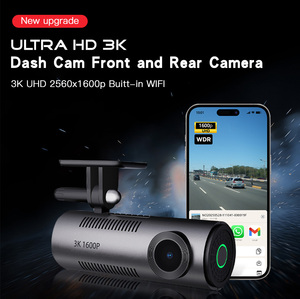 Caméra embarquée <span class=keywords><strong>M310</strong></span> Pro avec résolution 3K, capteur G 3D à trois axes, enregistrement, vision nocturne, WiFi 360 °   Caméra de tableau de bord rotative pour voiture - Product Image 4