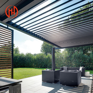 Profils d'extrusion d'aluminium brut pour la fabrication de <span class=keywords><strong>pergola</strong></span> à persiennes, pavillon extérieur - Product Image 2