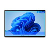 Tablet Laptop 2 en 1 Desmontable de 16 Pulgadas con Windows 11, Intel N100 i3-1220p, Tablets para Negocios y Educación con Teclado Desmontable