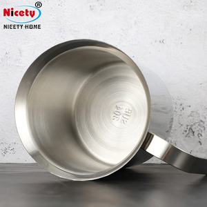 Fabricant de la meilleure qualité 800 ml <span class=keywords><strong>à</strong></span> simple paroi en acier inoxydable de style italien Bouilloire manuelle écologique <span class=keywords><strong>à</strong></span> café personnalisée - Product Image 5