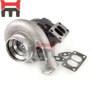 Turbocompresseur de moteur 6BTAA HX35 Turbo 4038475 4035373 3595158 3595157 Matériel en fonte - Product Image 3