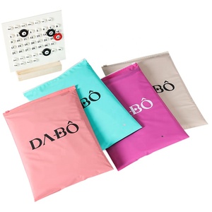 Sacs en plastique EVA écologiques refermables avec fermeture éclair pour vêtements, sacs CPE personnalisés avec fermeture éclair, sacs à fermeture éclair givrés, faible MOQ - Product Image 6