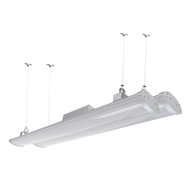200W 150W 100W Industrial High Lumen Dimmable IP65 LED Linear High Bay Tunnel Light CRI80 5-Year Warranty 2700-6500K Color Temp