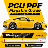 Film de protection de peinture automobile PPF PCU anti-hydrolyse 7,5/8,5 mil, résistant aux pulvérisations de sel, en polycarbonate uréthane pour zones côtières