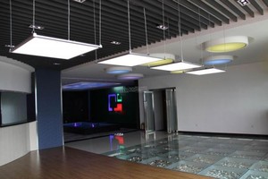 ไฟแผง LED สี่เหลี่ยมบางเฉียบ 600x600 มม. กรอบพลาสติก แสงเดย์ไลท์ 5000K สำหรับบ้าน สำนักงาน ติดเพดาน - Product Image 5