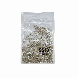 Ian hotfix 1440 AB phẳng dưới rõ ràng Glass Nail Art Rhinestone trang trí với 16-cut Pha Lê Kim Cương phẳng trở lại chì miễn phí - Product Image 5