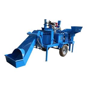 Machine à briques semi-automatique M7mi Twin Hydraulic pour la fabrication de briques de terre cuite, personnalisable et conforme aux normes d'exportation - Product Image 4
