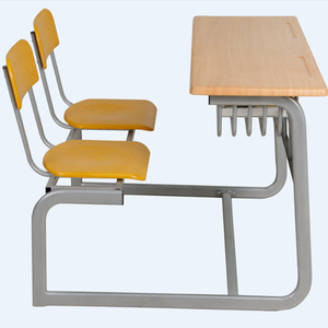 Chaises de classe en acier et bois pour universités, salles de conférence et formations, chaises pour étudiants - Product Image 3
