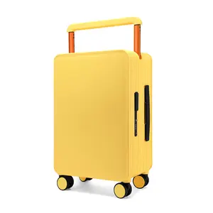 Nouvelle mode valise verrouillée TSA embarquement PC bagages de voyage 20 pouces chariot large roulettes valise à roulettes