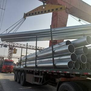 Bs1139 3mm溶融亜鉛メッキ足場パイプ亜鉛メッキ角形中空鋼管、街路灯柱用、価格、サプライヤー - Product Image 5