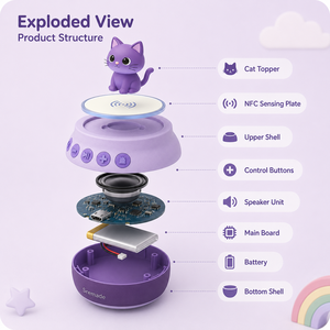 Scatola Magnetica delle <span class=keywords><strong>Storie</strong></span> per Bambini, Macchina Narrativa con Personaggi Parlanti, Giocattolo Educativo Divertente - Product Image 3